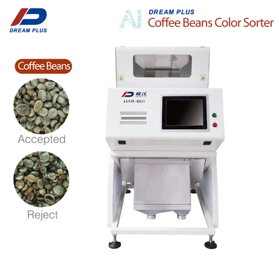 La alta exactitud de clasificación Mini Color Sorter For Coffee Bean Rice 80 canaliza