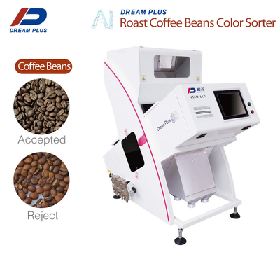 1 café Bean Sorter Machine High Efficiency de los canales inclinados mini