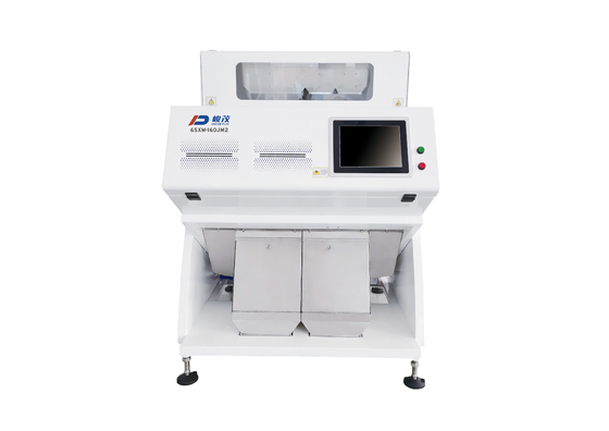 Máquina clasificadora de color de trigo CCD 2 tolvas 160 canales