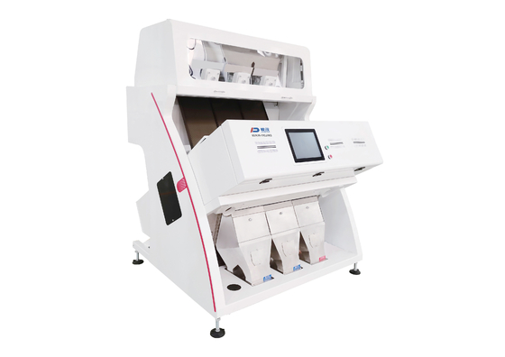 Máquina clasificadora de color CCD de trigo 3 tolvas 192 canales