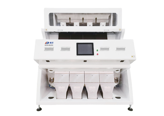 Máquina clasificadora de color CCD para agricultura 4 rampas inclinadas 256 canales