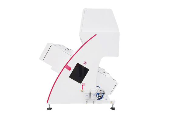 Máquina clasificadora de color CCD para agricultura 4 rampas inclinadas 256 canales