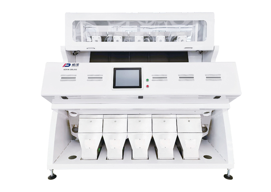 Máquina clasificadora de color de arroz CCD RGB 5 toboganes 320 canales