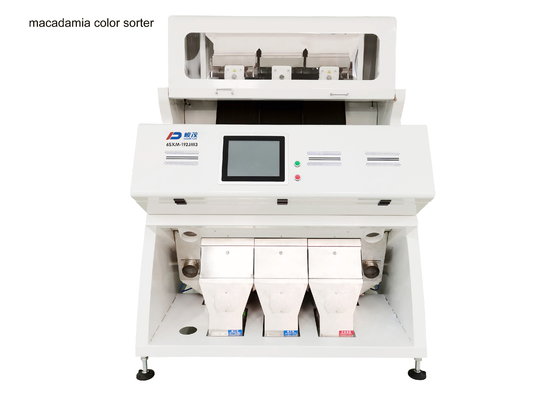 Canal de la capacidad 192 del clasificador 3t/H del color de la nuez de macadamia