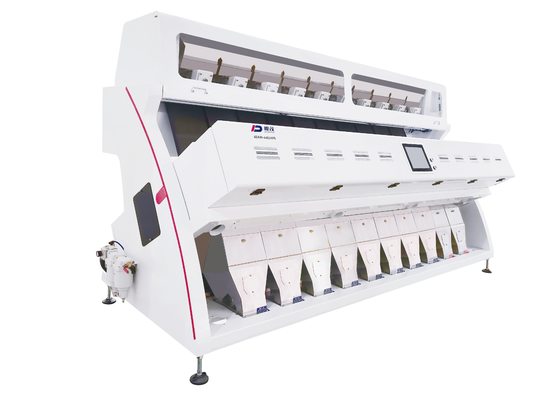 10 pixel blanco RGB de Bean Grain Color Sorter 5400 de los canales inclinados