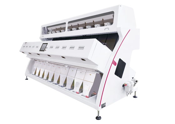 10 pixel blanco RGB de Bean Grain Color Sorter 5400 de los canales inclinados