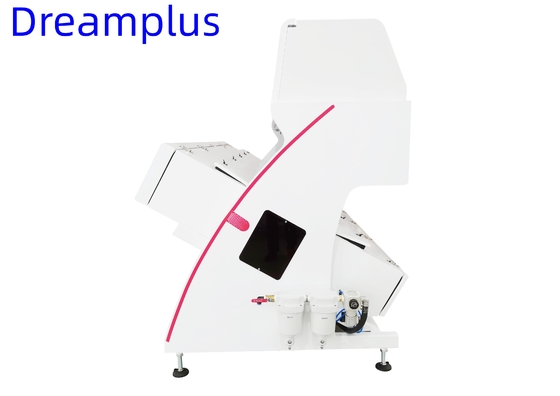 8 escaleras Máquina automática de clasificación de colores con cámara CCD Función múltiple