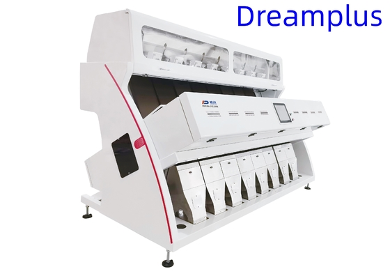 8 escaleras Máquina automática de clasificación de colores con cámara CCD Función múltiple