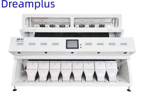 8 escaleras Máquina automática de clasificación de colores con cámara CCD Función múltiple