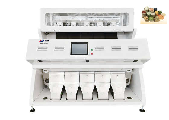 Sortador de semillas de color de alta eficiencia con un año y capacidad de clasificación de 1,5 - 5 T/H