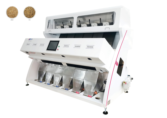 0.5 - 0.8Mpa Presión de aire Máquina de clasificación de color de grano con 384 canales