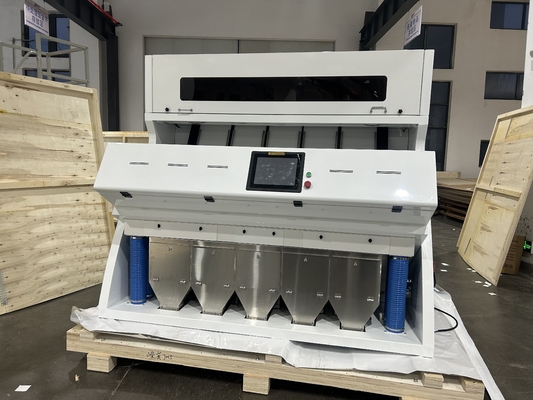 Máquina de clasificación de nueces de suministro de energía de 220V / 50Hz con diseño fácil de usar y sensor Toshiba Ccd