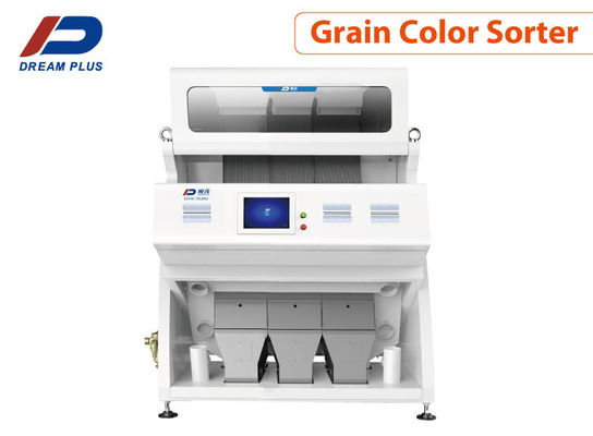 5400 canales inclinados de la máquina 3 del alforfón del clasificador del color del grano del CCD de los pixeles