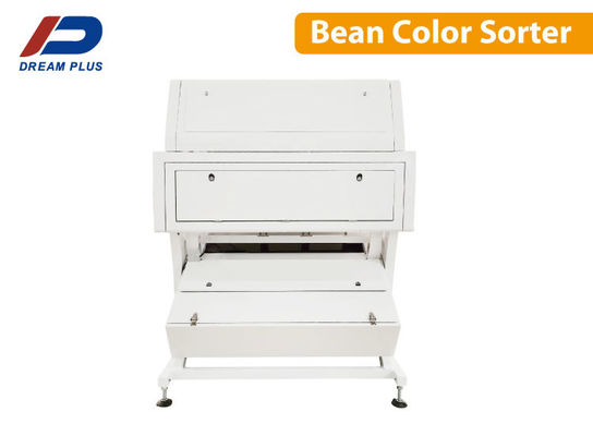 3 canales inclinados verdes y café asado Bean Sorting Machine, clasificadores ópticos del color