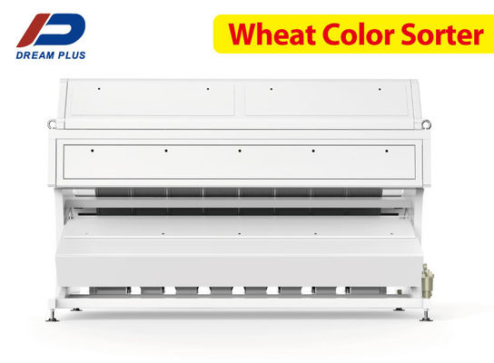 clasificadora óptica de los canales inclinados del clasificador 8 del color del trigo 4.0t/h-5.0t/h