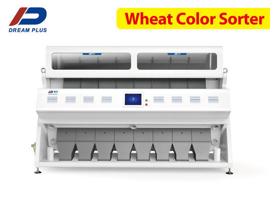 clasificadora óptica de los canales inclinados del clasificador 8 del color del trigo 4.0t/h-5.0t/h