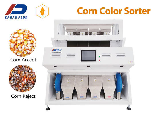 Sistema de alimentación del arroz de maíz del color de la velocidad multifuncional del clasificador AC220V 50Hz