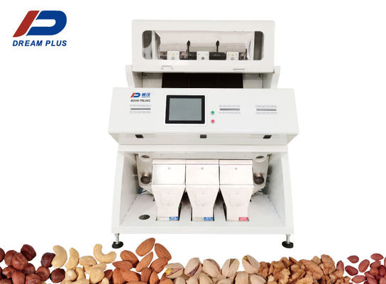 las nueces 2Kw colorean la clasificadora 600-1200kg/h de la avellana del clasificador