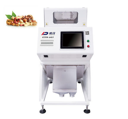 Corazón Shell Mini Color Sorter 500kg/H de la macadamia con el canal 64