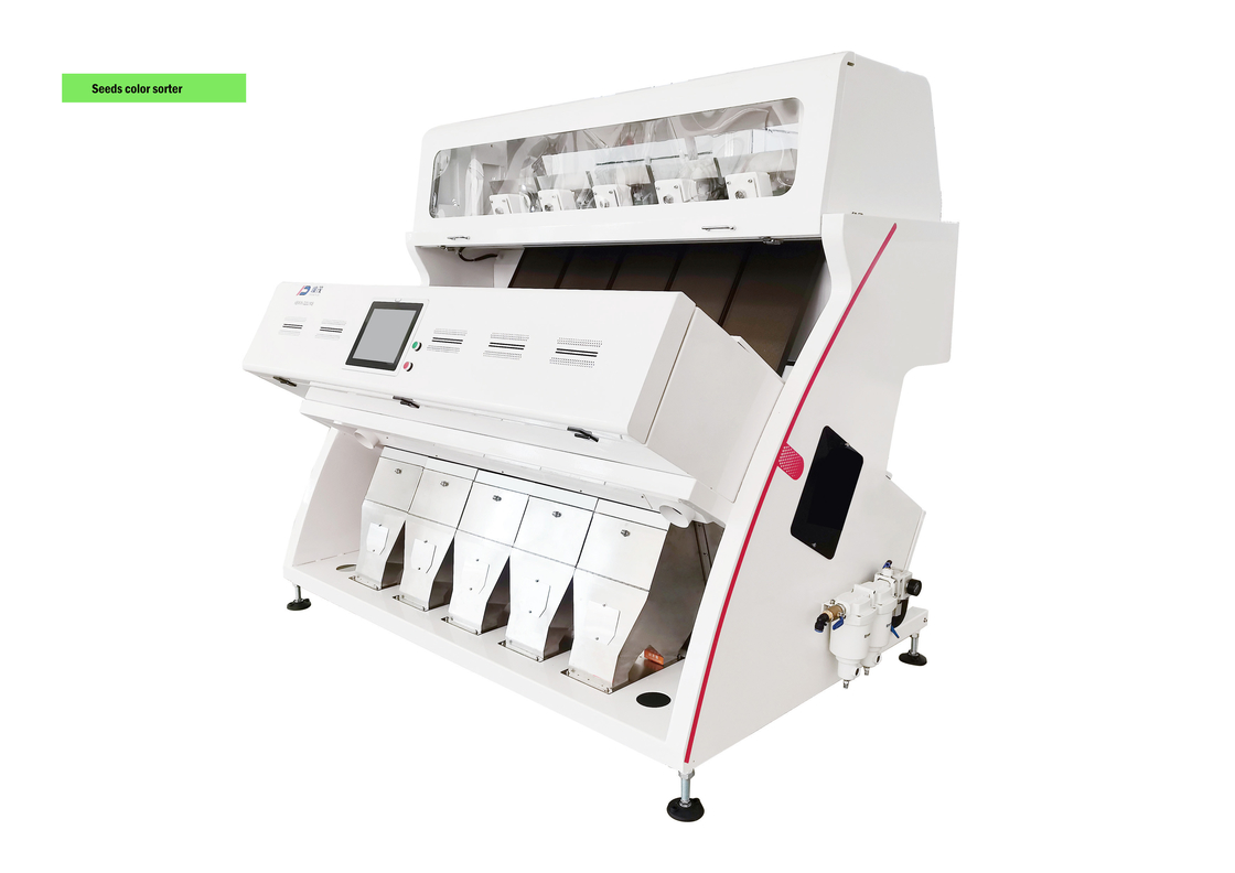 Máquina clasificadora de color de semillas de chía 320 canales 2 - 3 T/H