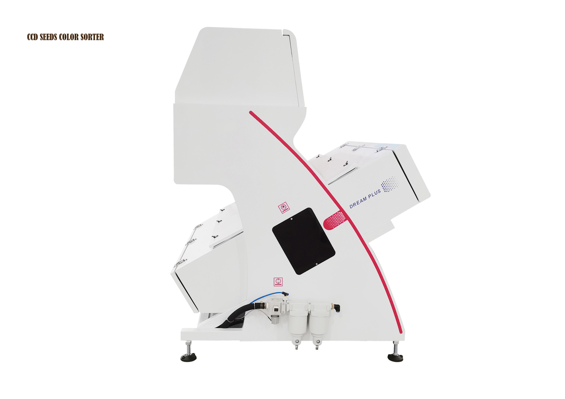 CCD Seeds Color Sorter 4 Chute 99% Precisión de clasificación