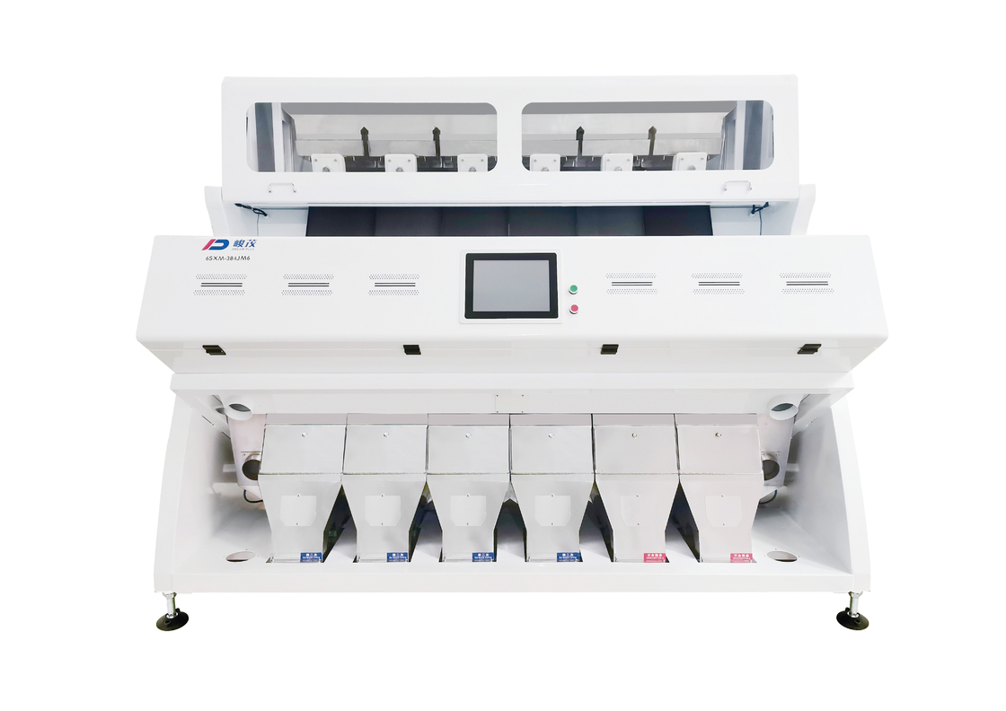 Agricultura Bean Color Sorter High Efficiency de 6 canales inclinados