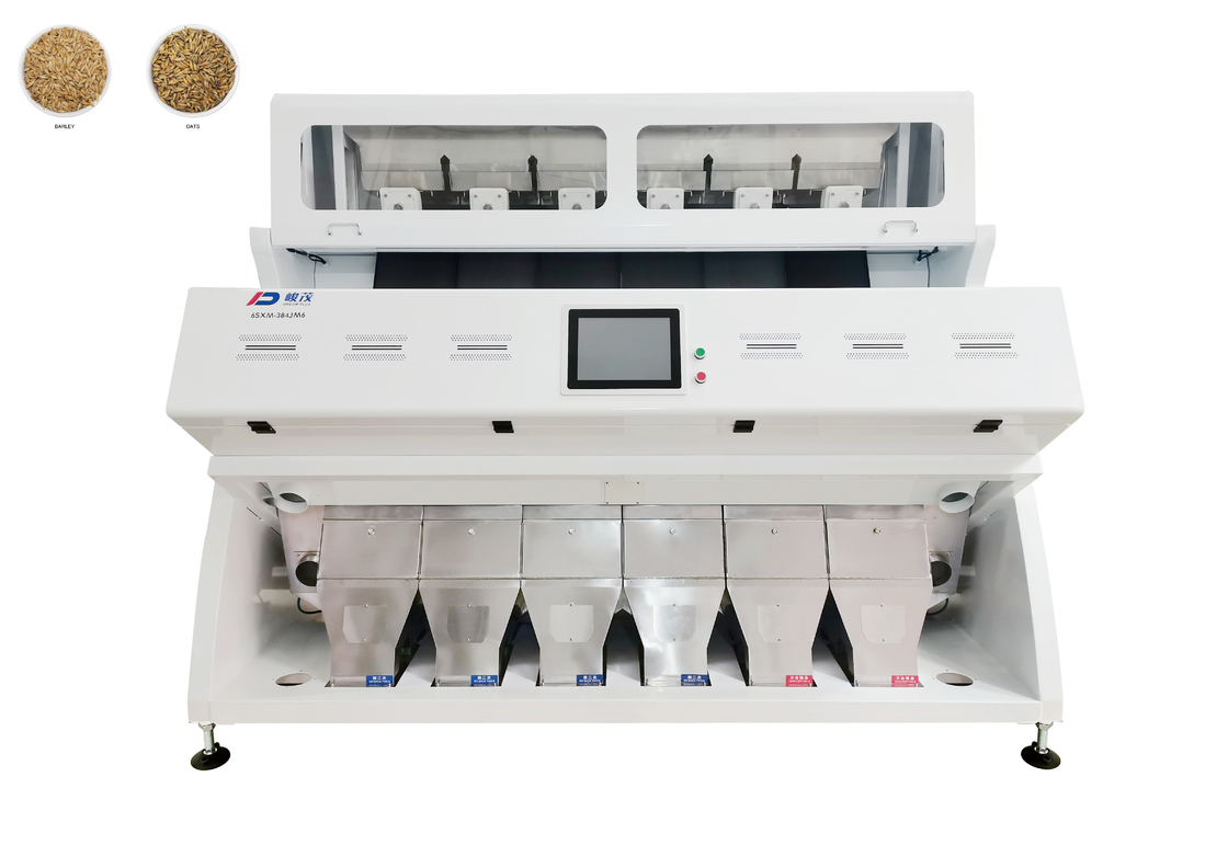 0.5 - 0.8Mpa Presión de aire Máquina de clasificación de color de grano con 384 canales