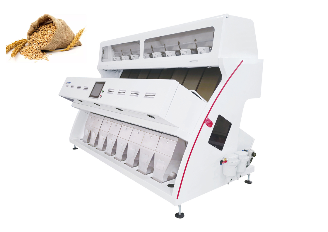 12 pulgadas Flexem Display Humanized Color Trigo máquina de clasificación con sistema automático de refrigeración y limpieza
