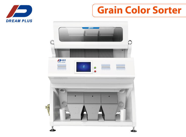 5400 canales inclinados de la máquina 3 del alforfón del clasificador del color del grano del CCD de los pixeles