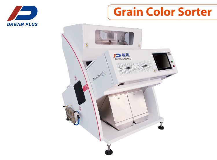 Clasificador del color del grano del CCD de 2 canales inclinados