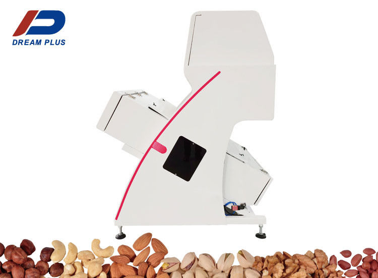 las nueces 2Kw colorean la clasificadora 600-1200kg/h de la avellana del clasificador