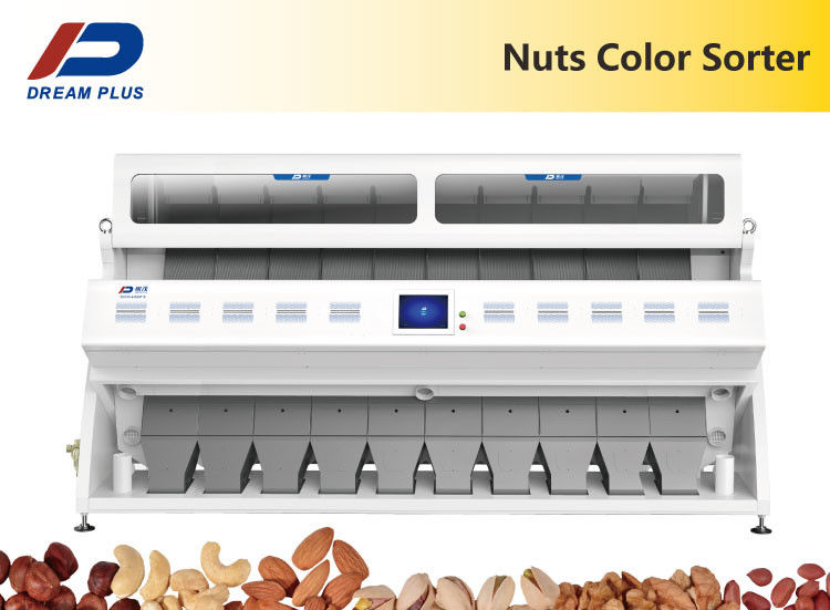 Las nueces grandes electrónicas colorean el clasificador que el equipo AC220V 50Hz aumentó la producción