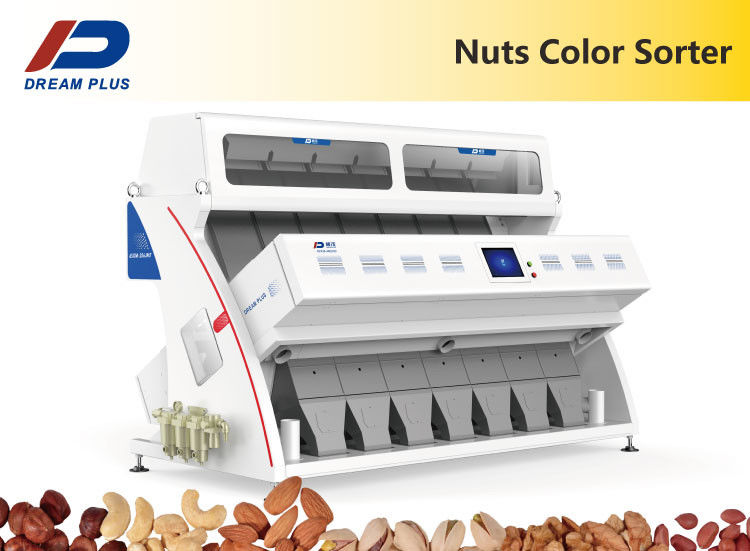 Clasificador modificado para requisitos particulares del color de las nueces de pino con la exactitud 99,9%