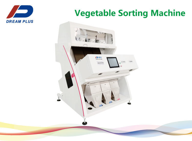 El clasificador automático vegetal del color de la clasificadora de la seta fácil actúa