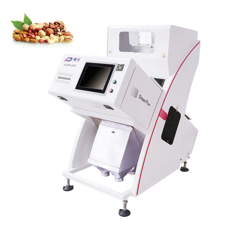 Corazón Shell Mini Color Sorter 500kg/H de la macadamia con el canal 64